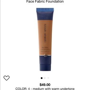 New Giorgio Armani Face Fabric Foundation No. 4
